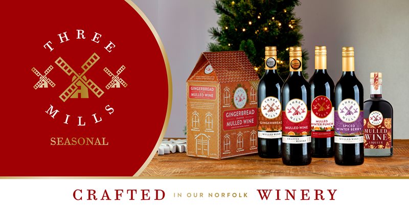 Three Mills Spiced Winter Berry Mulled Wine