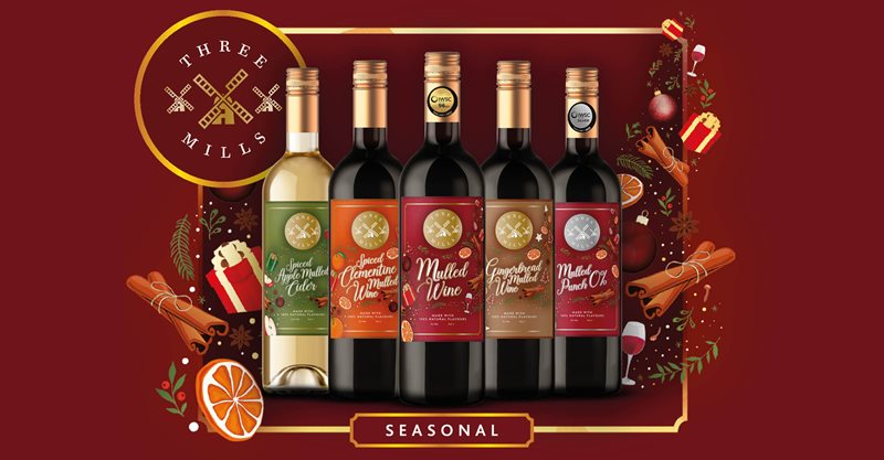 Three Mills Spiced Clementine Mulled Wine